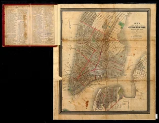 Carte de la Ville de New York, pour New York tel qu